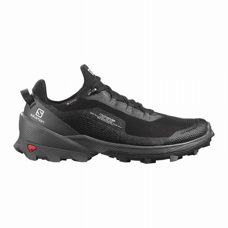 Salomon CROSS OVER GORE-TEX Zapatillas Trekking Hombre - Negras - Colombia (17842-NVXL)